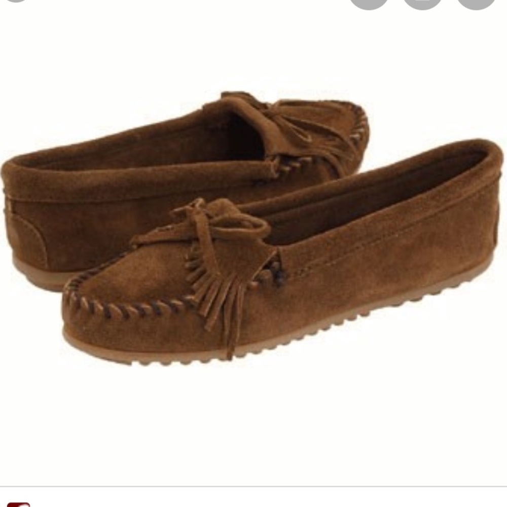 Minnetonka Kilty Moccasins (Hardsole)